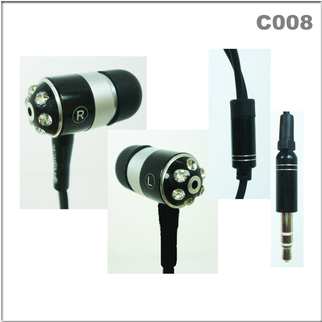 HAOMUK-C008 Metallic earphone