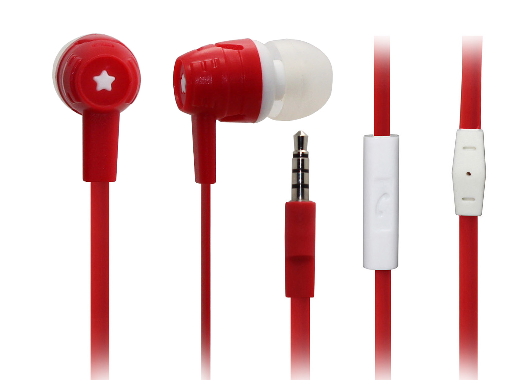 HAOMUK-A0218 Plastic Earphones