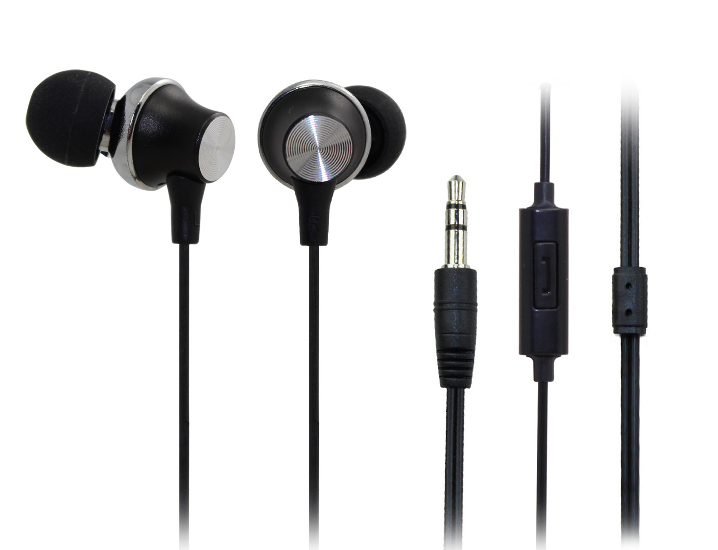 HAOMUK-C3201 Metallic Earphone