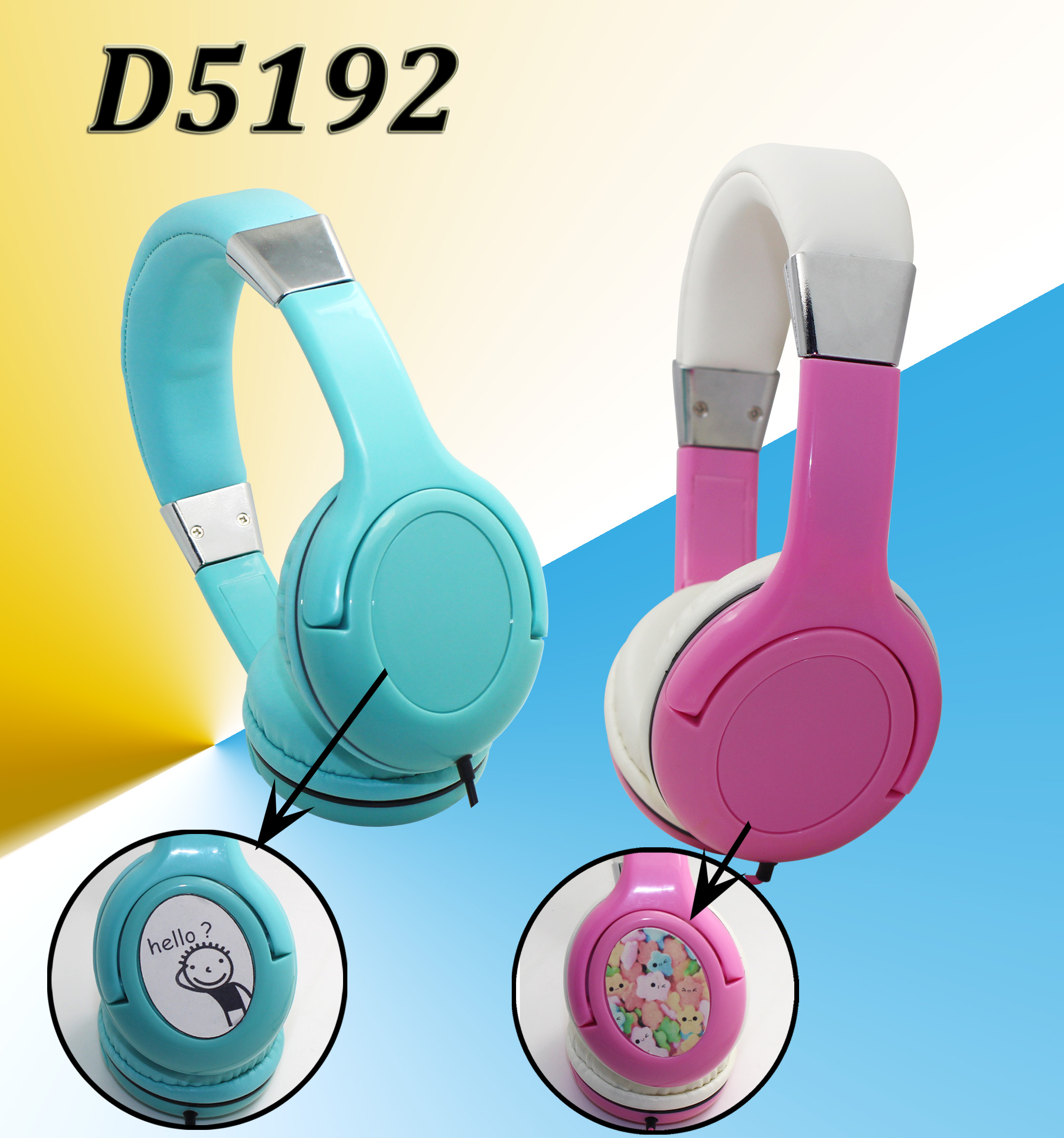 HAOMUK-D5192 Kids Headsets